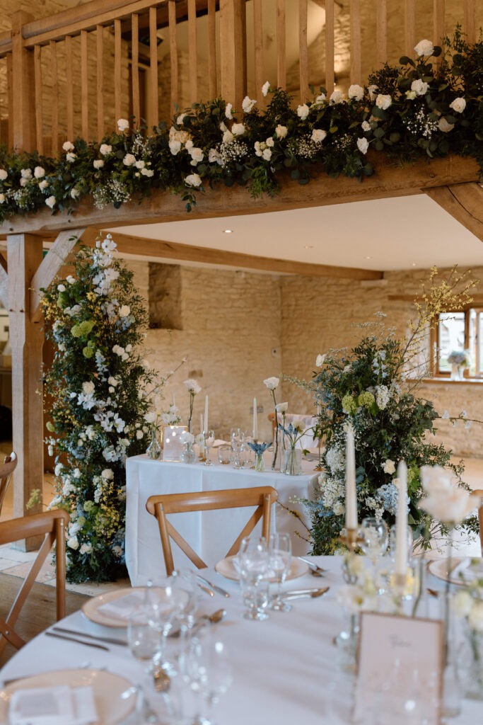 Spring Wedding inspiration at Kingscote Barn