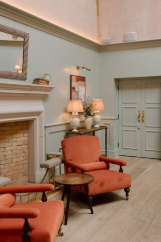 Pastel interiors at Kin House ready to greet guests